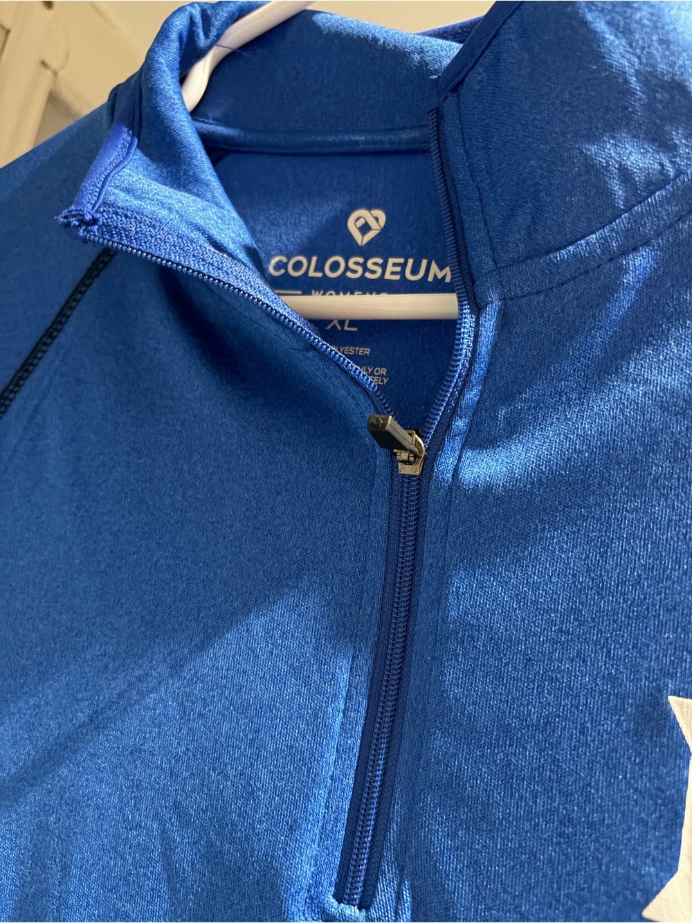 Duke Blue Devils Colosseum Women’s Blue Quarter-Zip Jacket